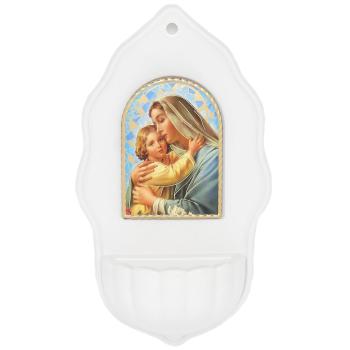 Kropenka - Madona s dítětem - 15x8cm