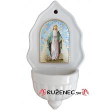 Holy water stoup - Miraculous Medal - 15cm