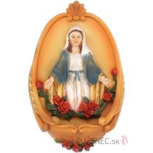 Holy water font - Mary -16cm