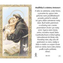 Saint Anthony - prayer cards - 6.5x10.5cm