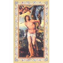 Saint Sebastian - prayer cards - 6.5x10.5cm