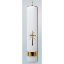 Mass candle 6cmx30cm - Cross