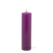 Massekerze 6cmx22cm - 0,5kg - Violett