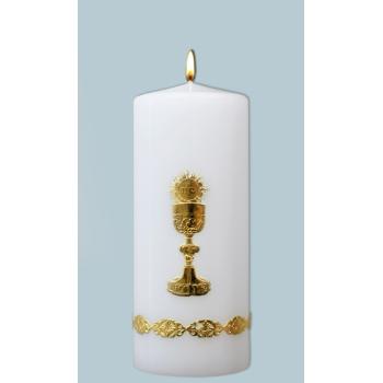 Mass candle 8cmx20cm - chalice