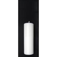 Sviečka - kostolná 5cm x 17cm - biela