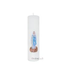 Mass candle 6cmx22cm - 0.5kg - Virgin Mary