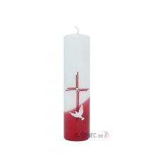 Mass candle decorated - 0.5kg - Holy Spirit