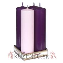 Advent Candlers - 6cm x 22cm - 4pcs