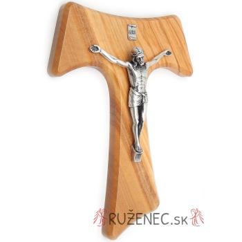 Wood cross 24cm - Tau