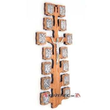 Via crucis - Plaquette 32x14cm