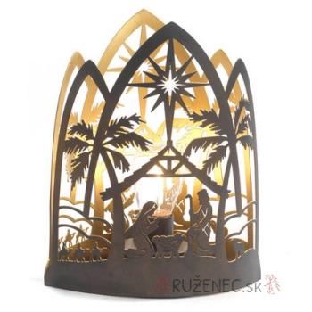 Vánoční lampa - 22x18x10cm