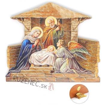 Vianočná plaketa - 12x10cm