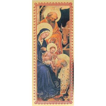 Christmas bookmark - - 6.5x15.5cm