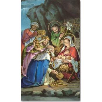Weihnachtskarte - Heiligenbild- 6.5x10.5cm