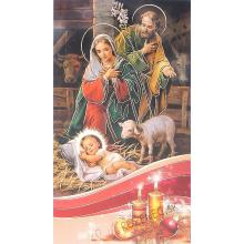 Vianočný svätý obrázok - 6.5x10.5cm