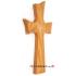 Holzkreuz 23cm - geschnitzt Stern