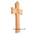 Wood cross 23cm - carved Madona