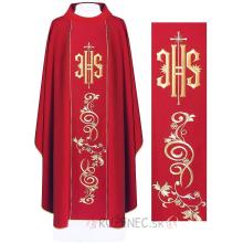 Chasuble with embroidery - 031 - red