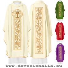 Chasuble with embroidery - 040 - purple