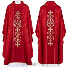 Chasuble with embroidery - 148 - red