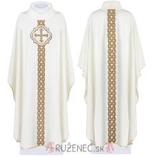Chasuble with embroidery - 270 - ecru