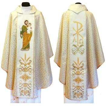 Zlatý ornát - výšivka - Svätý Jozef